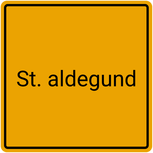 Meldebestätigung St. Aldegund